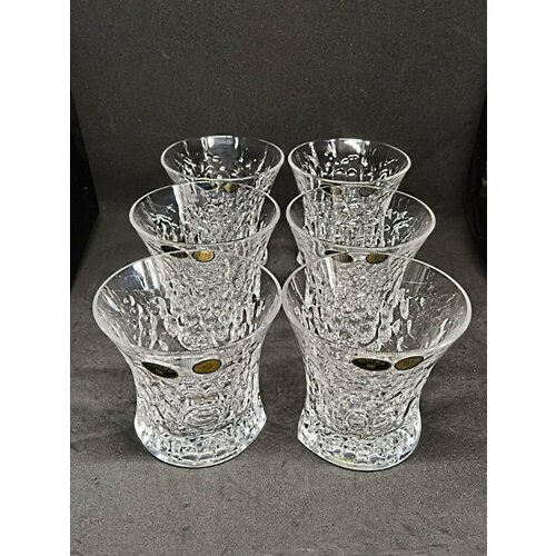 Хрустальные бокалы на шесть персон 250 мл Богемия 7885₽