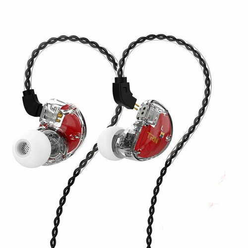 Наушники проводные TRN V30 без микрофона прозрачный цвет 3390₽