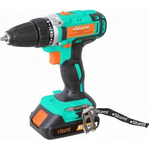 Дрель-шуруповерт аккумуляторная Sturm CD3618 37575₽