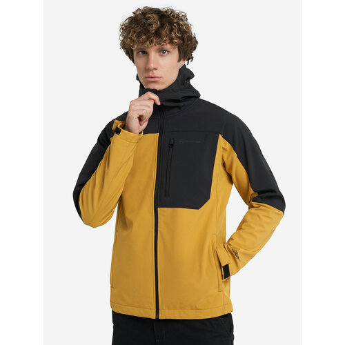 Куртка спортивная OUTVENTURE, размер 54, желтый куртка outventure размер 54 желтый