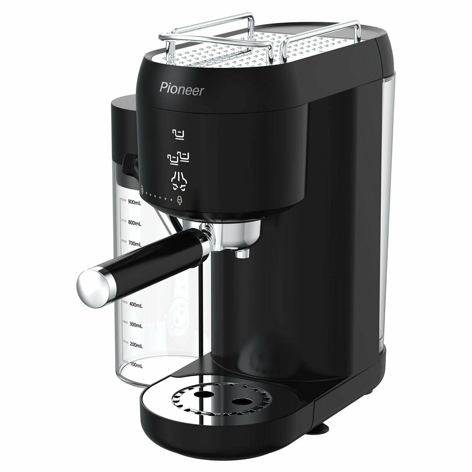 Кофемашина рожковая Pioneer CMA019 черный