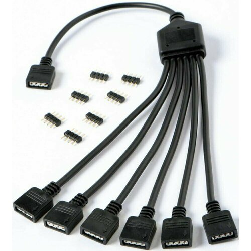 Разветвитель 4-pin- 6x 4-pin 03м GELID CA-RGB-02 680₽