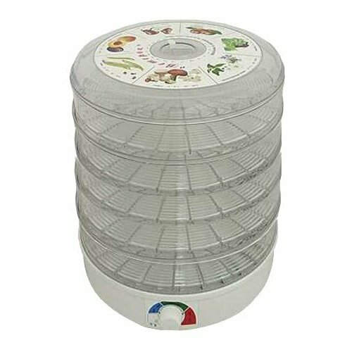 Сушилка для овощей фруктов грибов Спектр-прибор Ветерок-5 5 поддонов white 510900₽