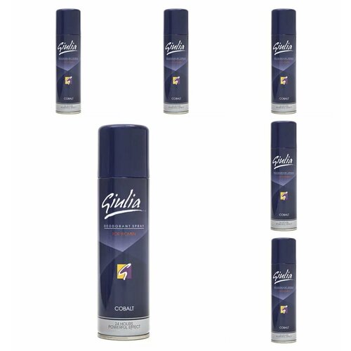 ATAK GIULIA DEODORANT COBALT Дезодорант женский, 150 мл, 6 штук.