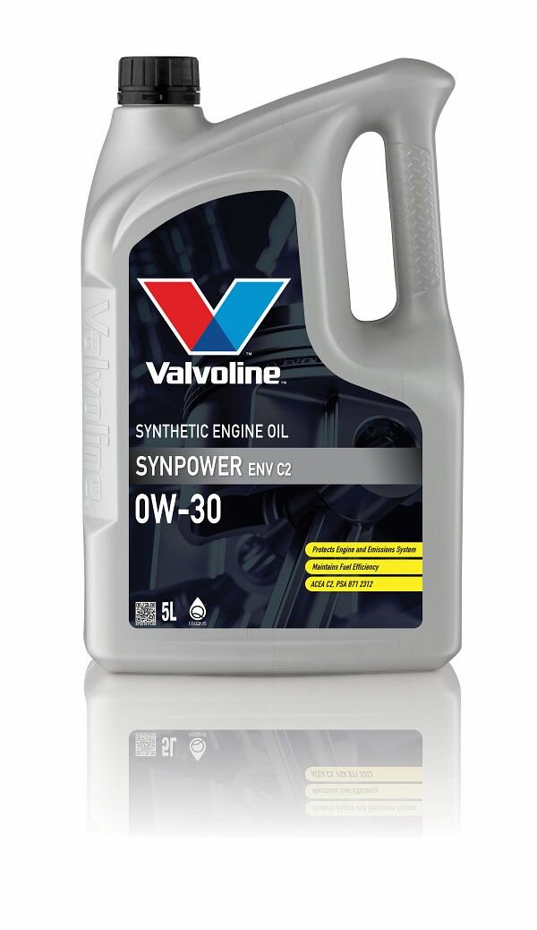 Моторное масло Valvoline SynPower ENV C2 0W30 5л (872519)