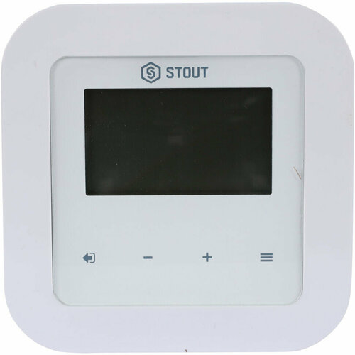 Проводной комнатный регулятор RI-1 с RS-связью STOUT STE-0101-001007 15068₽