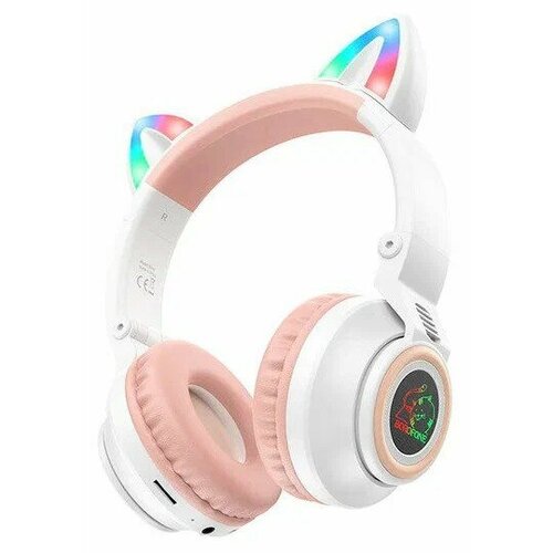 Беспроводные наушники Borofone BO18 с ушами белые 2030₽