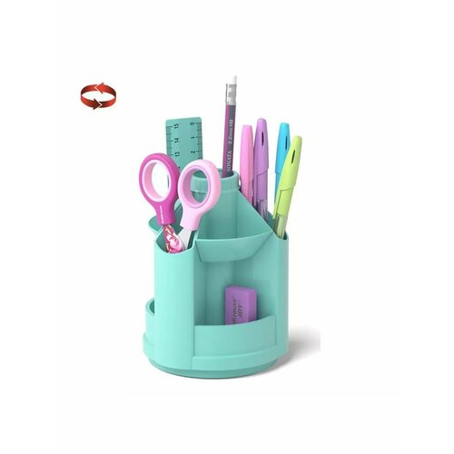 Набор настольный на вращающейся подставке 5 предметов 1257₽