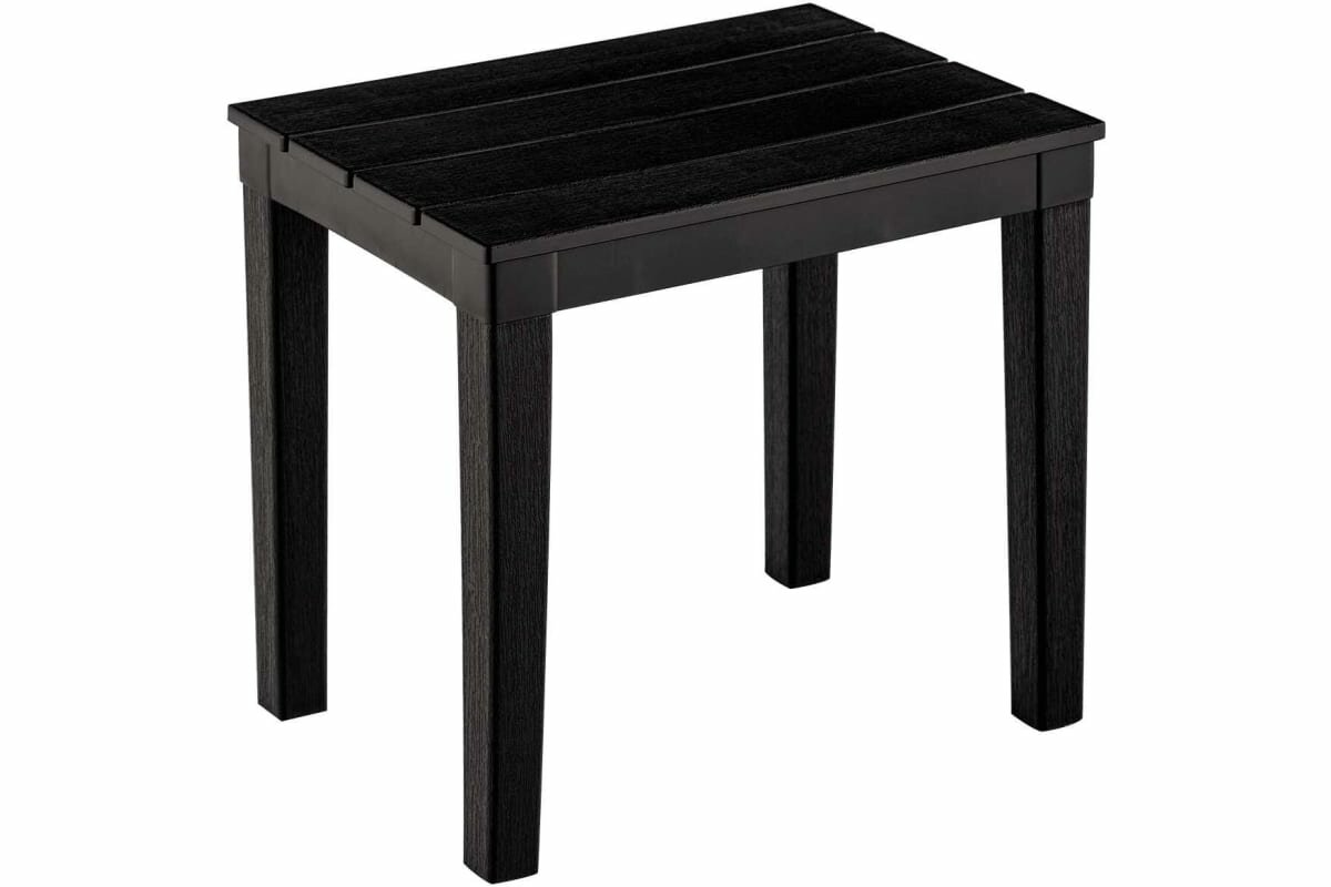 фото ELLASTIK-PLAST Столик для шезлонга прованс, шоколад M-STOL01PROVANS3