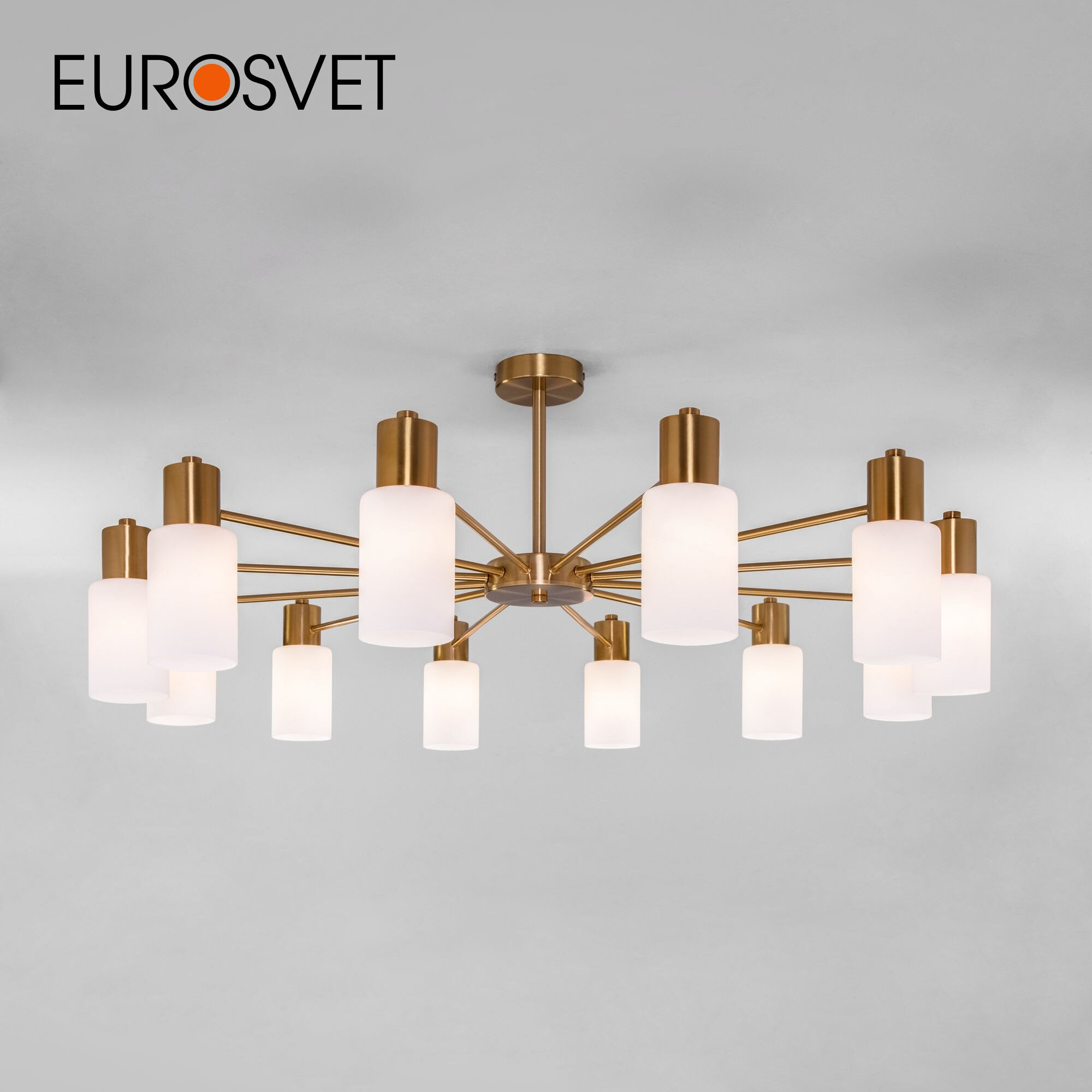 Люстра Eurosvet VEGGA 70160/8 хром 4690389178764 - фото №1