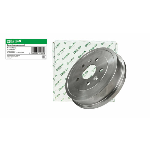 Барабан тормозной Renault Duster Kaptur 1118 диам 2285 мм HTS68510 2604₽