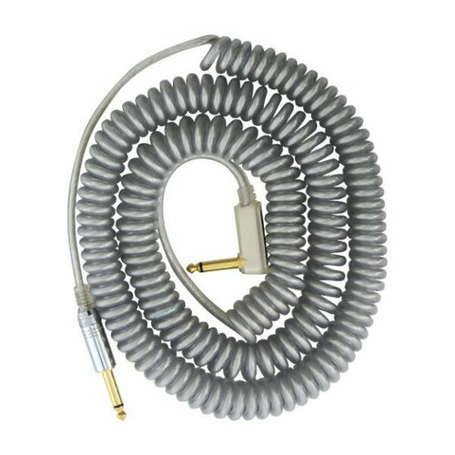Кабель аудио 1xJack - 1xJack VOX Vintage Coiled Cable Silver 90m 4650₽