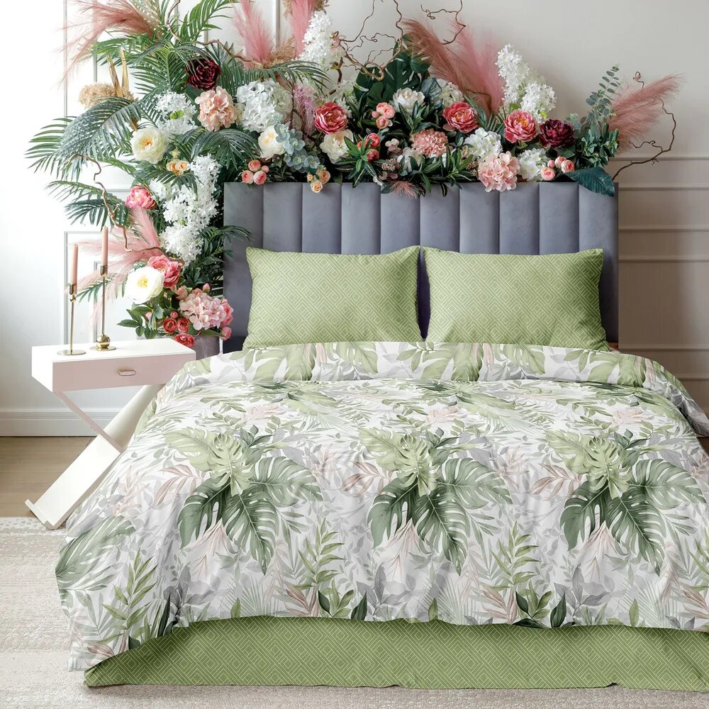 фото КПБ 1.5 перкаль "Mia Cara" (70х70) рис. 43063-1/43064-2 Сан-Марко