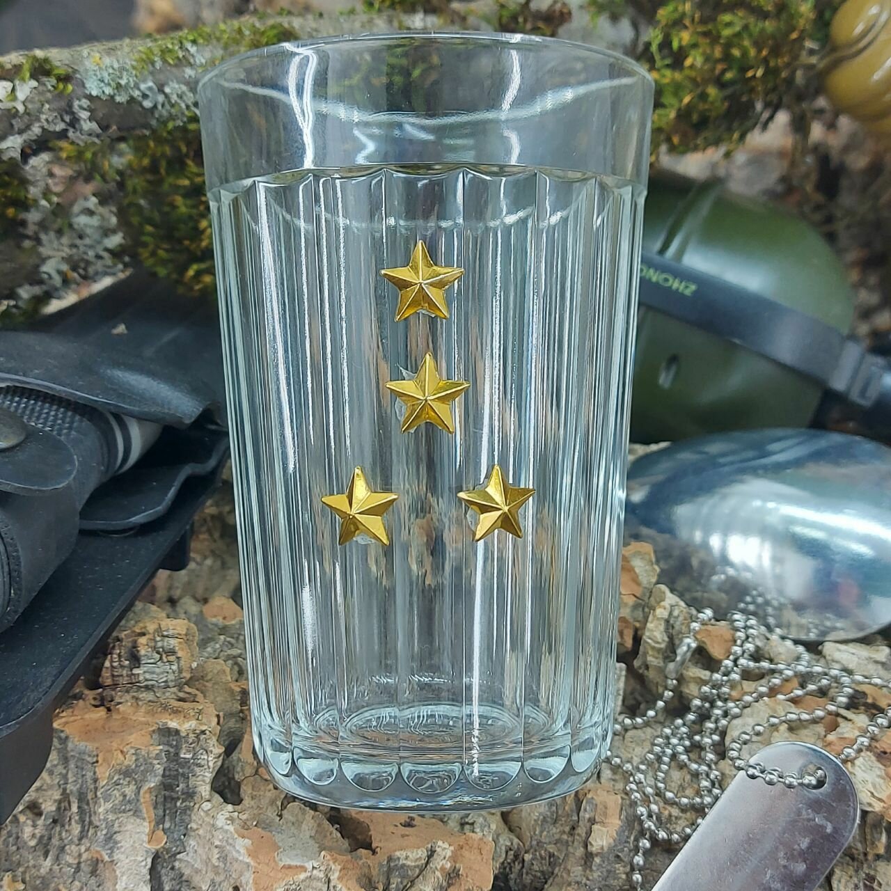 фото Стакан проставной граненый капитан