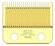 Ножевой блок для машинок JRL FRESHFADE 2020G GOLD