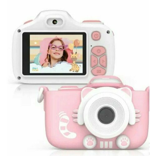 Детский цифровой фотоаппарат Котенок с HD-видео записью 349000₽