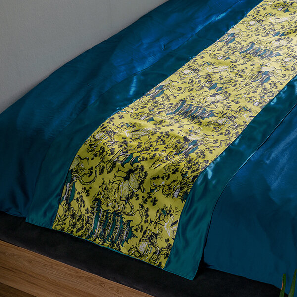 фото Покрывало-саше на кровать 65х220 см Kitayskaya