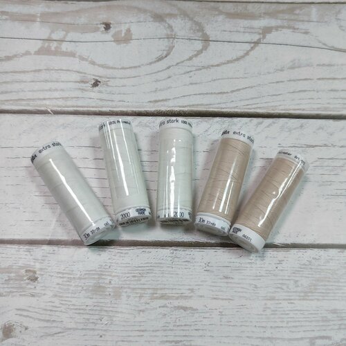 ТД03786 Нить суперкрепкая Seralon 100% п/э 30м набор ассорти -5 кат.