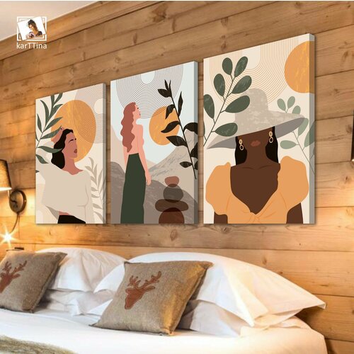 Картина karTTina девы 150 см х 70 см 3840₽