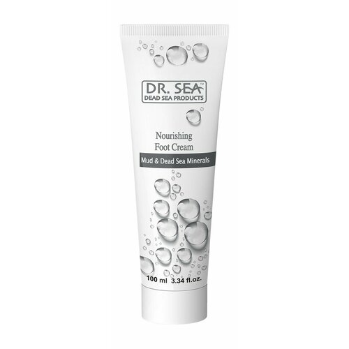 Питательный крем для ног с грязью и минералами мертвого моря Nourishing Foot Cream Mud Dead Sea Minerals 100 мл 982₽