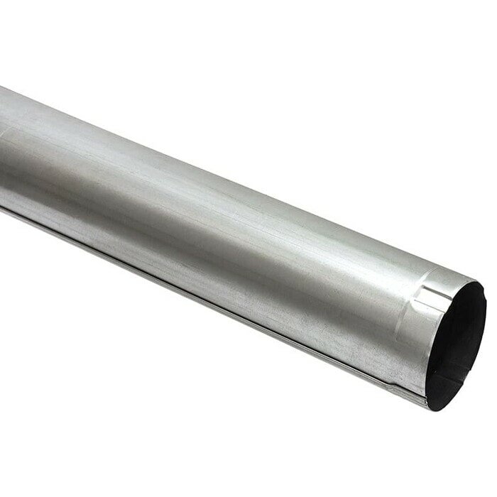 фото Труба 1,0 м d = 80 оцинкованная Россия // Ц0000087436