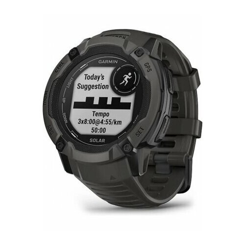 Умные часы Garmin Instinct 2X Solar 010-02805-00 черный 4849000₽