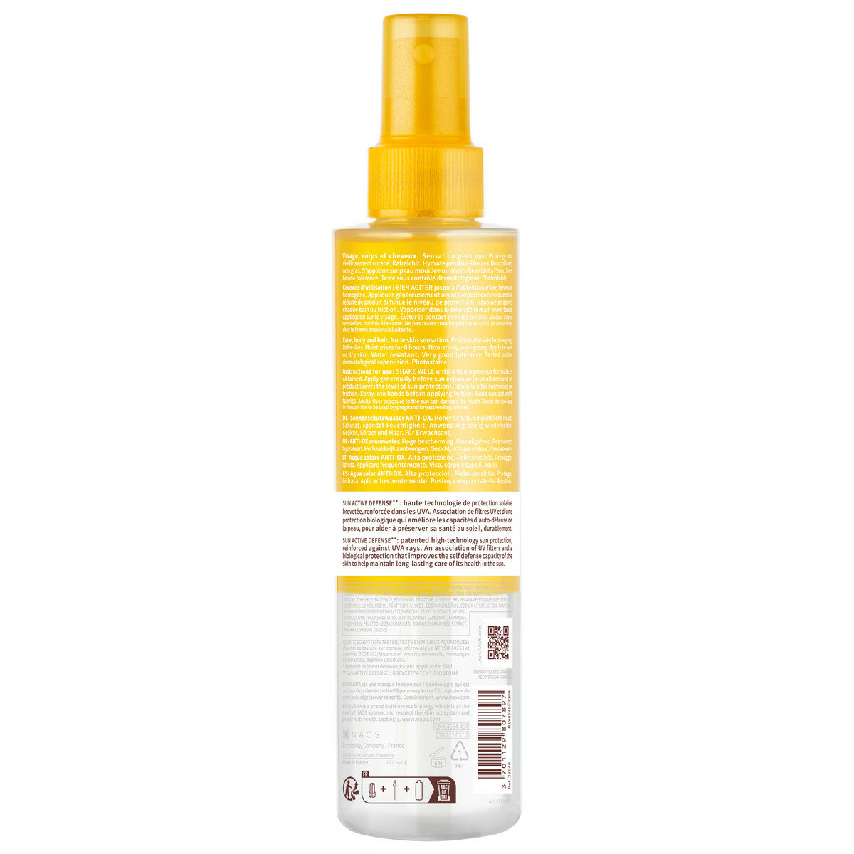 Изображение Спрей bioderma photoderm anti - ox protective water
