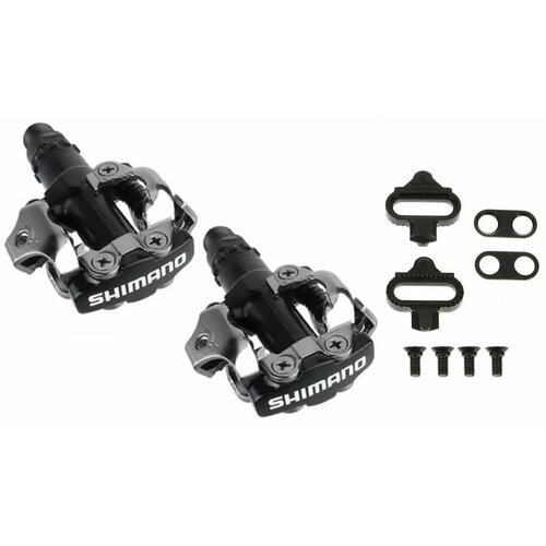 Педали контактные Shimano PD-M520 кованые, резьба 9/16