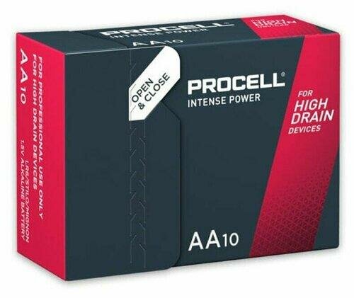 Батарейка Duracell LR6/AA Procell Intense Power OEM10 , 10шт.