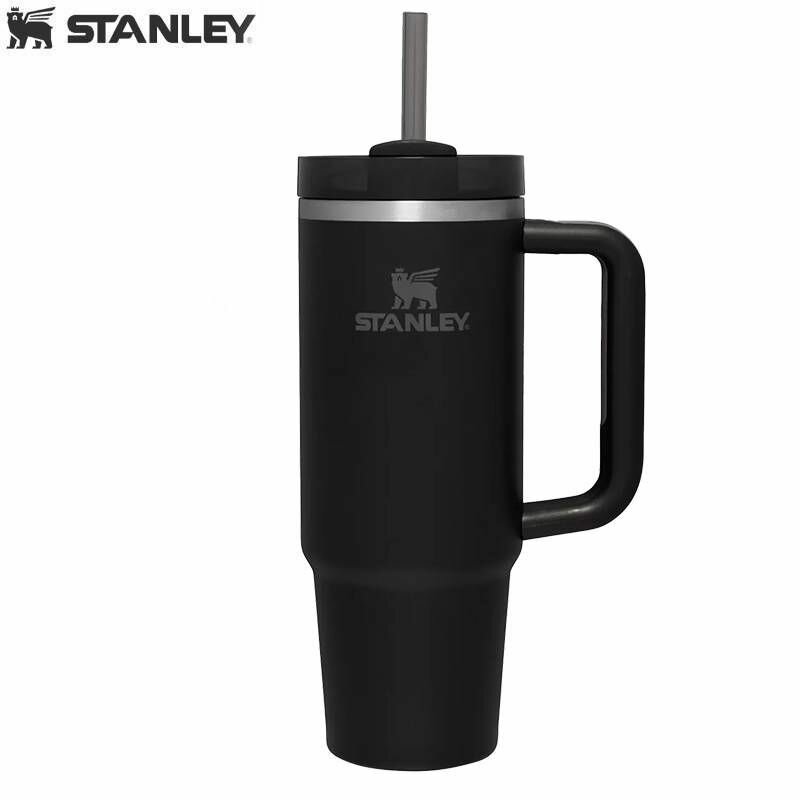 Термокружка Stanley Quencher H2.0 1,18L чёрная