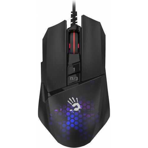 Мышь A4TECH Bloody W65 Max Mini HONEYCOMB проводная черный 306000₽