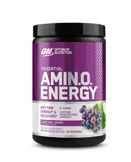 Аминокислоты Optimum Nutrition Essential Amino Energy 270гр Виноград Конкорд