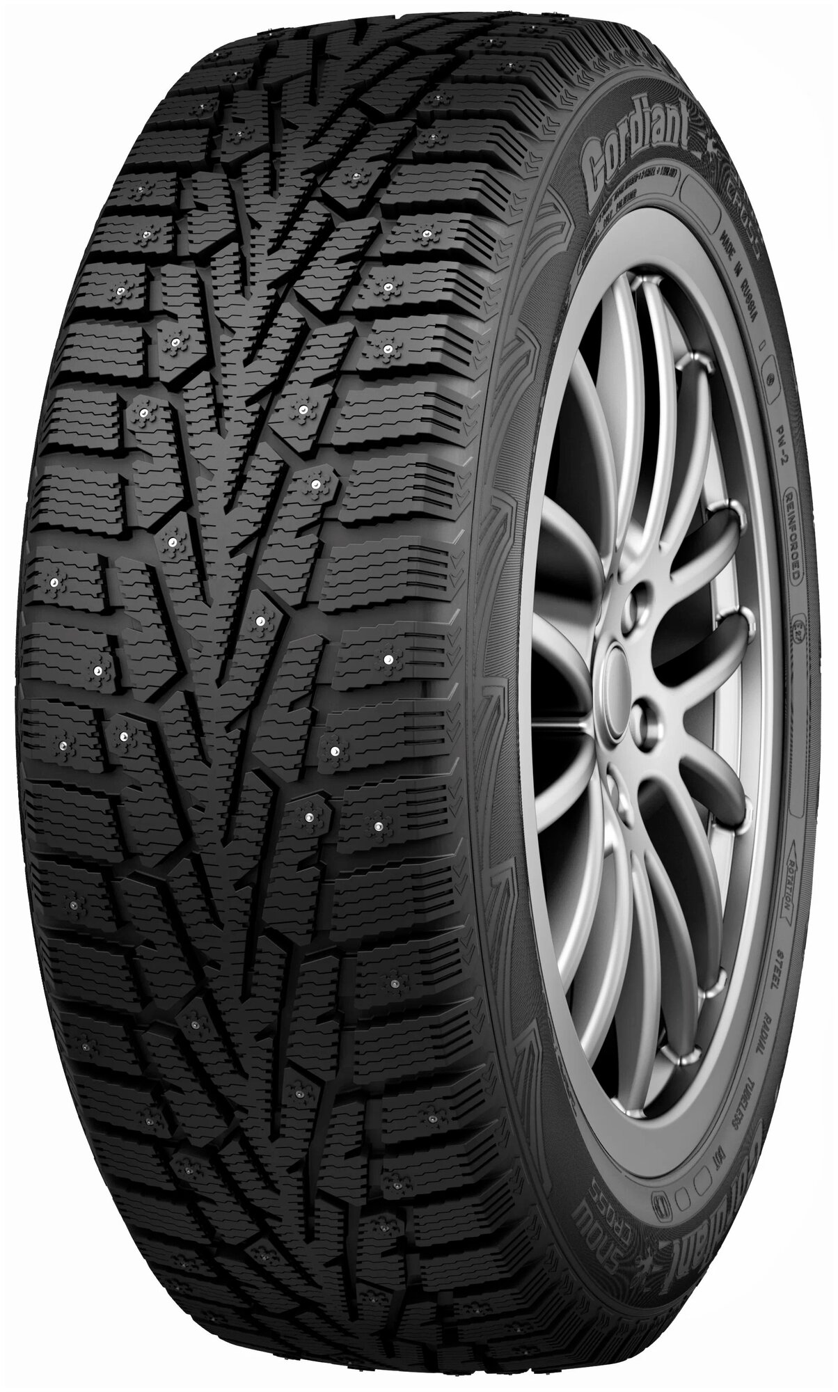 Шина Cordiant(Кордиант) Snow Cross 205/55 R16 94T зимняя шипованная