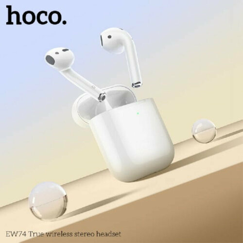 Гарнитура Bluetooth 54 HOCO EW74 Type-C время работы до 4ч белая 112000₽