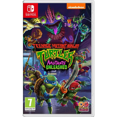 Teenage Mutant Ninja Turtles Mutants Unleashed английская версия Nintendo Switch 5990₽