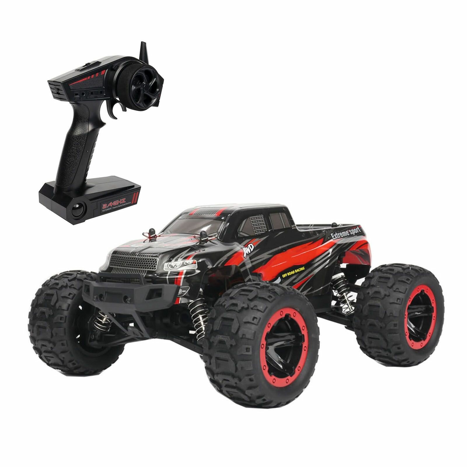 Внедорожный грузовик RC Car High Speed 40km/h 1/16 2.4GHz Racing Car 4WD RTR Toy