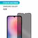 Стекло для Samsung Galaxy A24, матовое, с черной рамкой, стеклови...