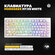 Механическая клавиатура Akko Monsgeek M1W V5 (White), белая, Pian...