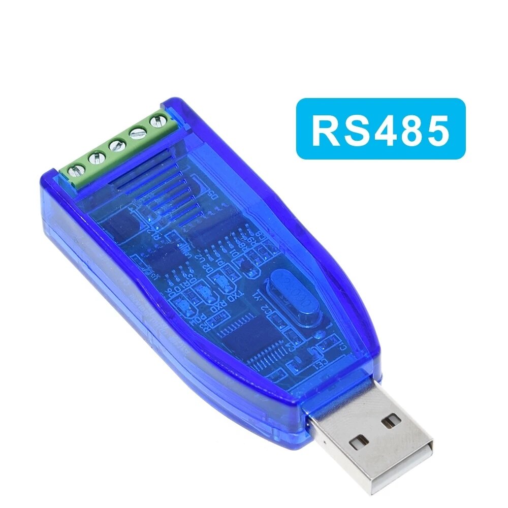 Преобразователь USB в RS485 TZT USB To RS485, USB To RS485 Blue