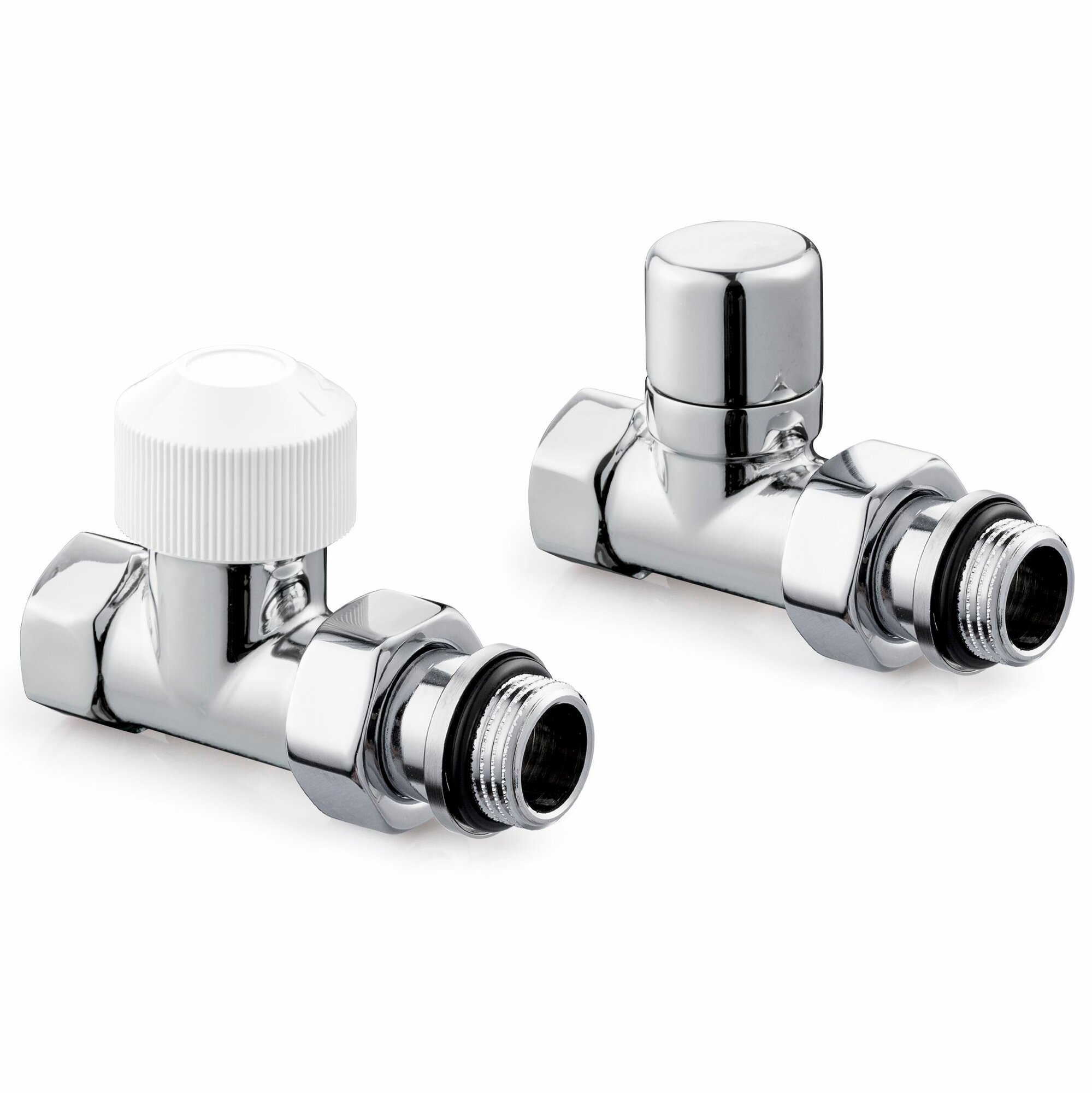 Набор термостатический прямой Royal Thermo Design 1/2"М30х1,5 (Хром)
