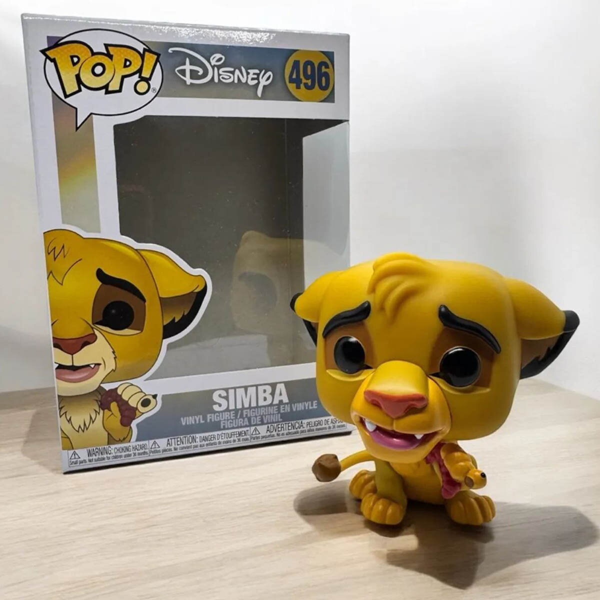 Фигурка Funko POP! Маленький львенок Симба (Simba) #496 — фото 1