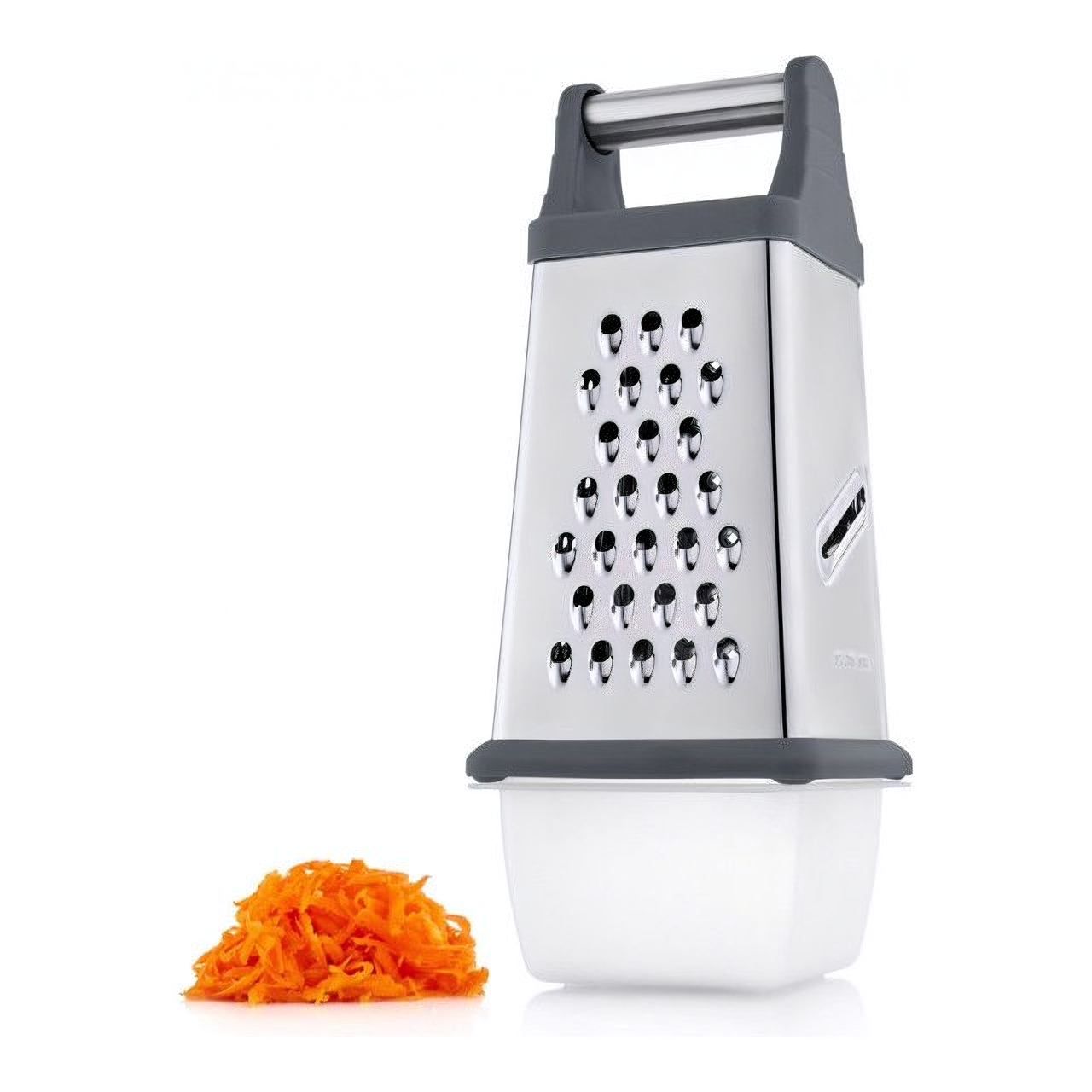 Терка Walmer home chef 21см с контейнером 350г нерж. сталь, пластик