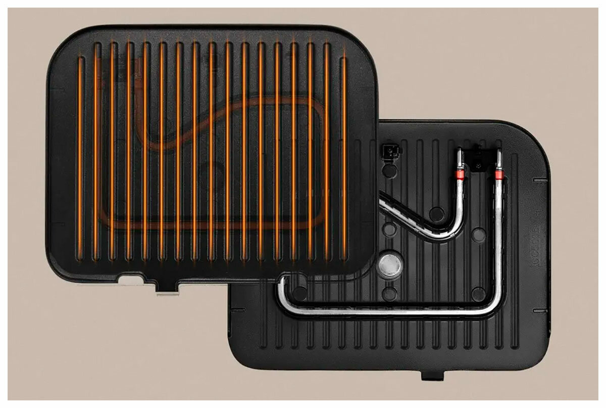 электрогриль REDMOND SteakMaster RGM-M819D 2000Вт серебристый - фото №9