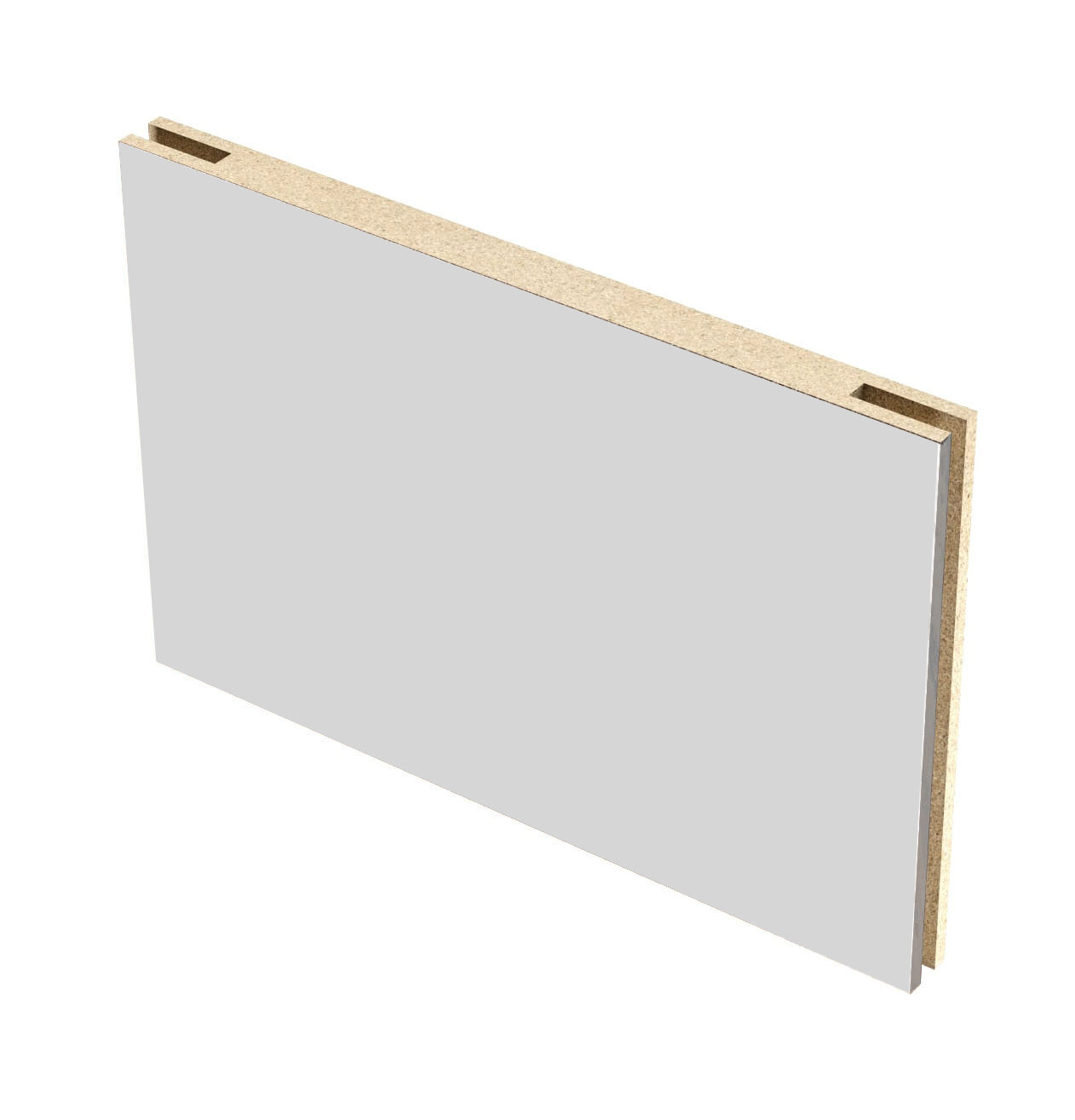 Доборная планка 3421832 телескопическая эко-шпон цвет French gray 150x2070 мм