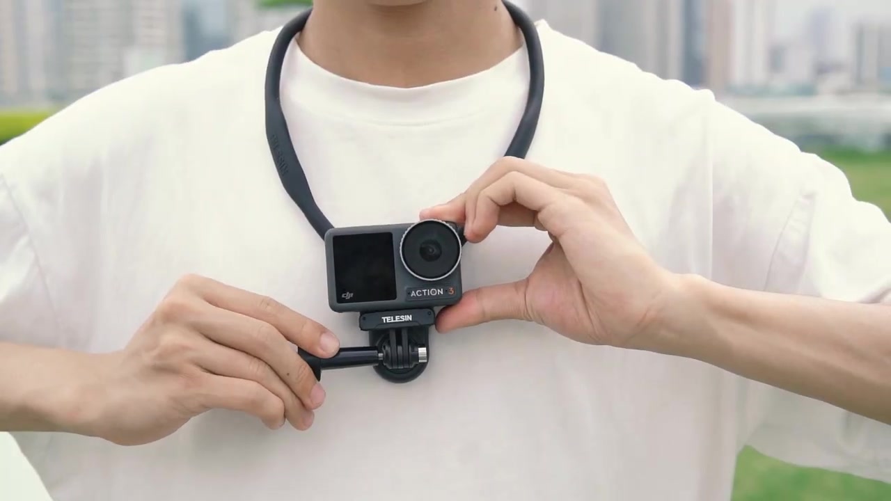 Крепление на шею для GoPro и смартфонов Telesin SE version, TE-HNB-003 — фото 1