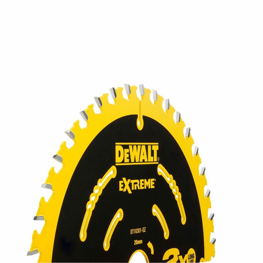 Диск пильный по дереву DEWALT EXTREME 165х20x40 (DT10301-QZ) — фото 1