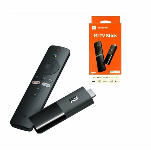 ТВ-приставка Xiaomi Smart Stick 4K Android TV разрешение 4K UHD черная 617900₽