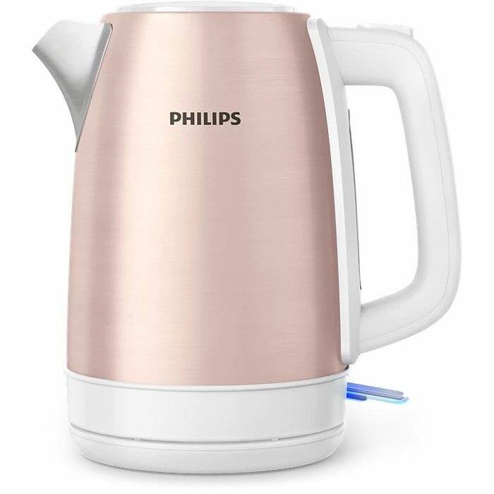 Электрический чайник Philips HD9350/96, белый, розовый