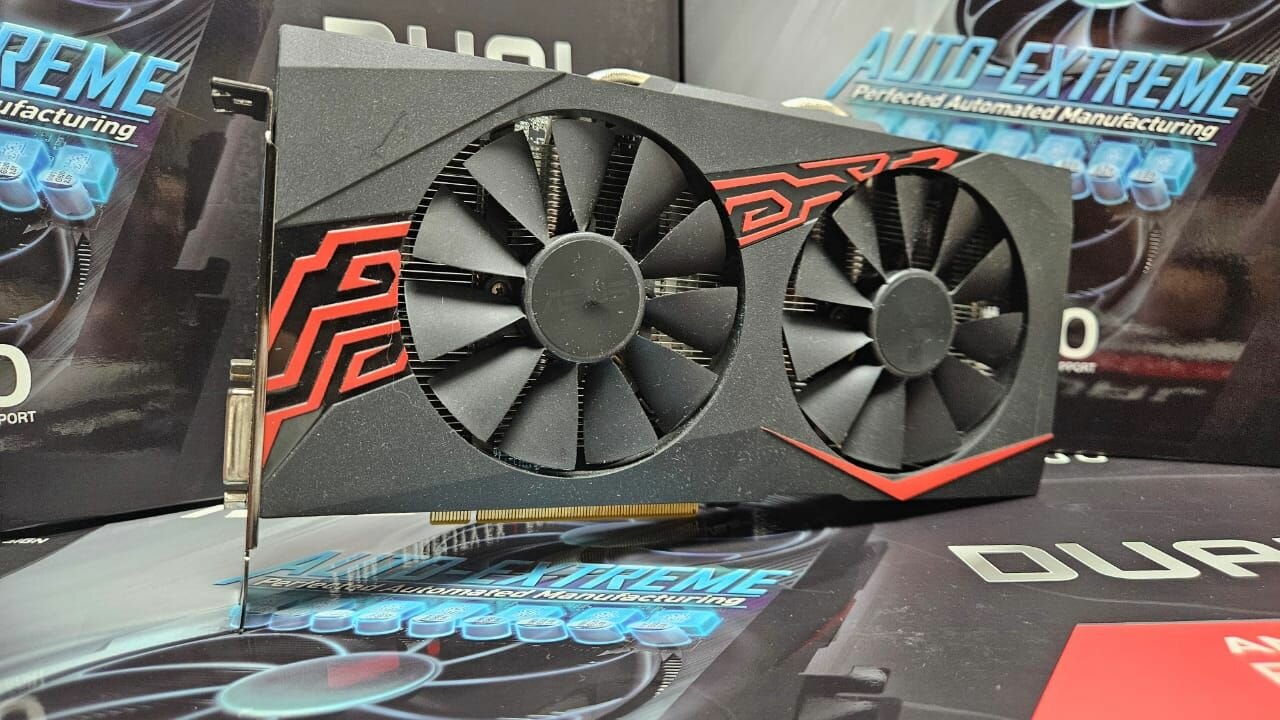 Видеокарта Asus AMD Radeon mining -RX470-4G-LED — фото 1