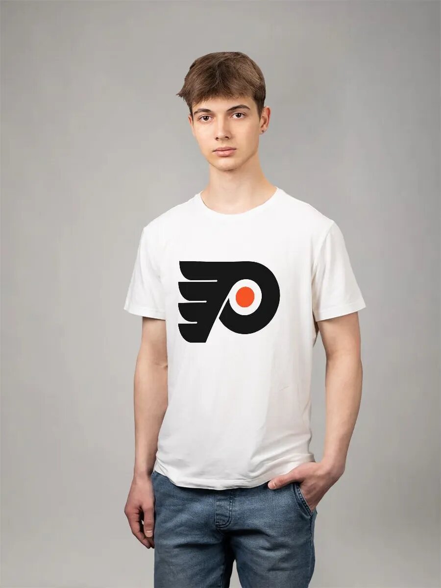 Футболка спортивная размер 50 белый